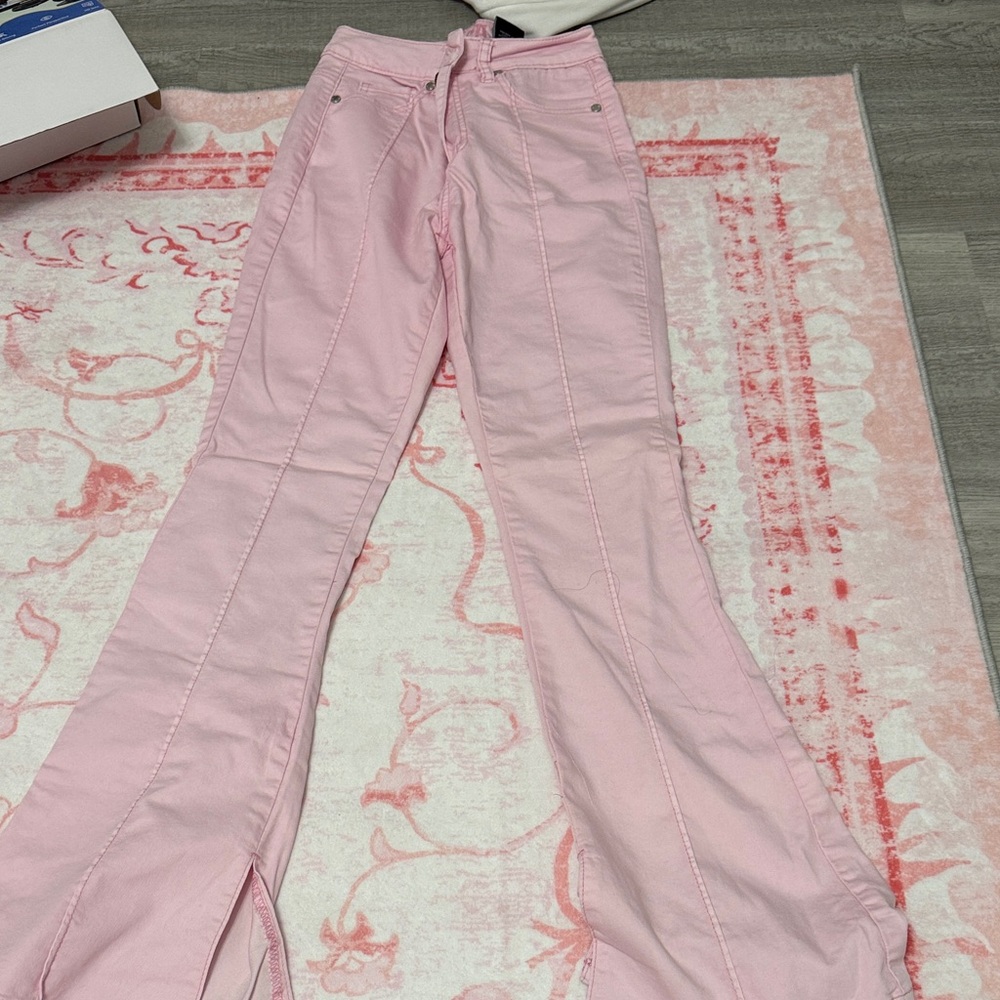 VIP Pink Flare & Wide Leg Jeans